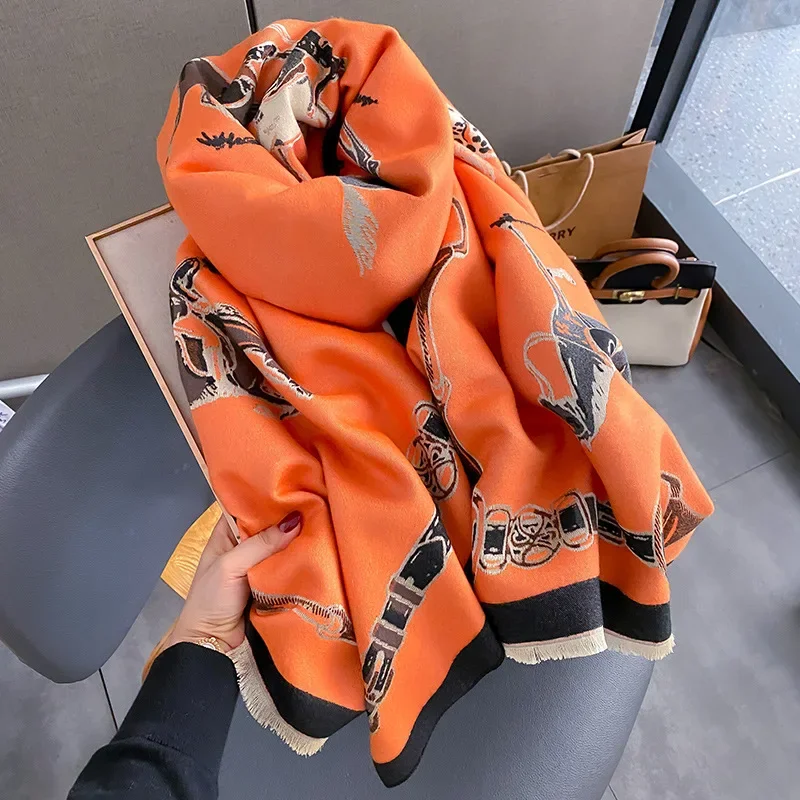 Cashmere Pashmina Wrap - 2024 Luxe Warme Pashmina Sjaal Vrouwen