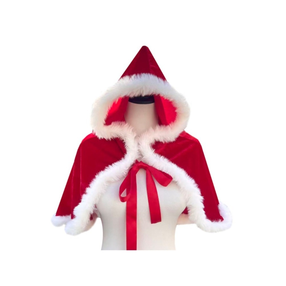 Dames Kerstfluwelen Capuchon K - Shawl Wrap Winter recensie en prijs