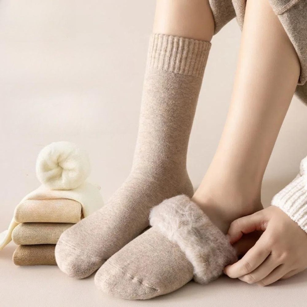 1 paar winter warme thermische - Thermal Sock Wool recensie en prijs