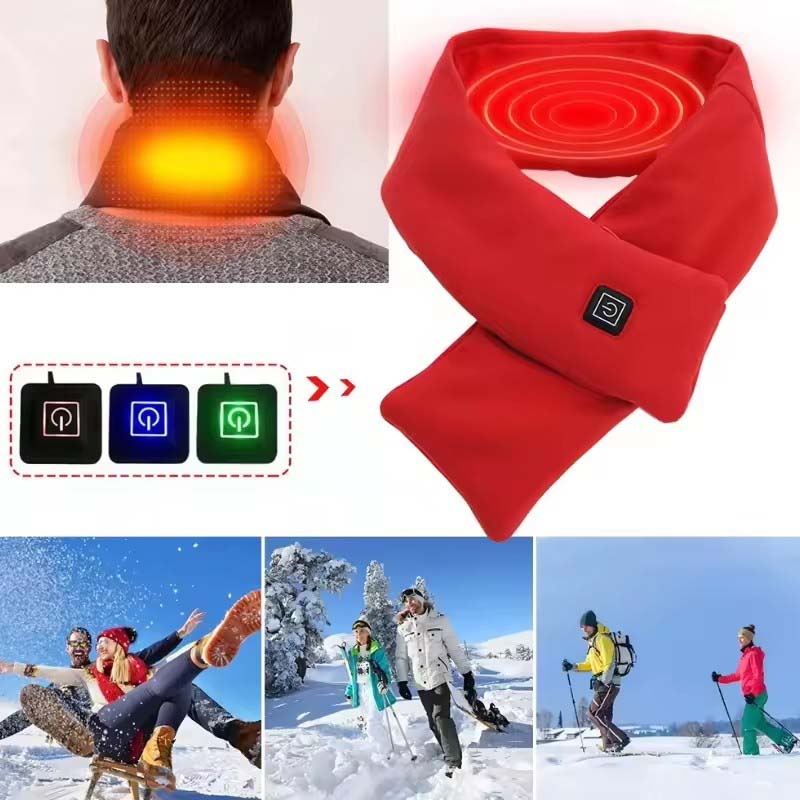 USB Dames Heren Verwarmingssja - Neck Gaiter Fleece recensie en prijs