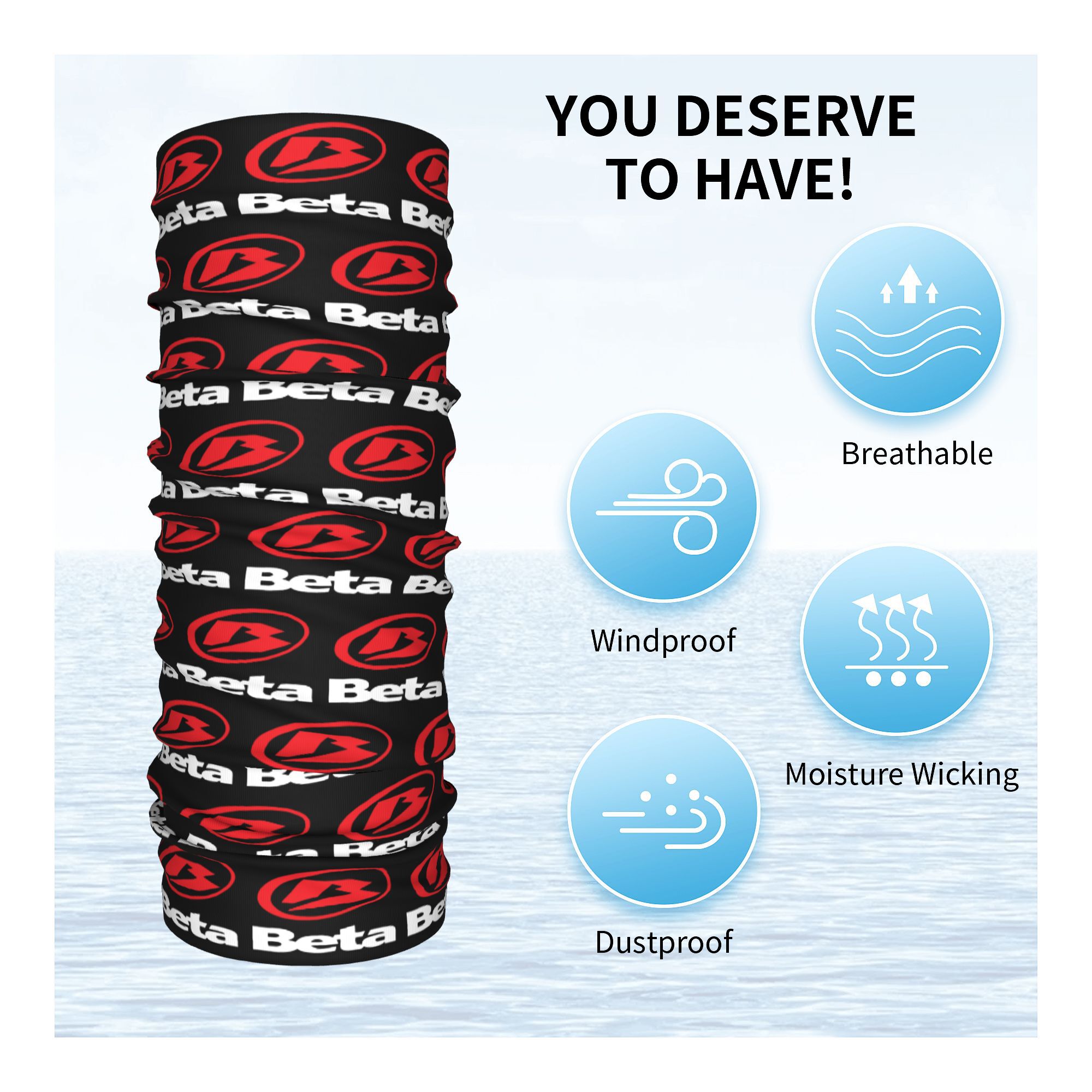 Custom Nieuwe Motorsport B-Bet - Neck Gaiter Fleece recensie en prijs